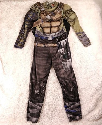 Disfraz de Leonardo TMNT acolchado muscular con carcasa y correas extraíbles para niños M (8-10) Foto 1 de 4