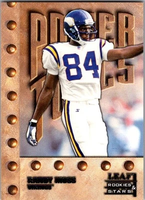 1998 Leaf Rookies & Stars #266 Randy Moss - Image 1 of 2