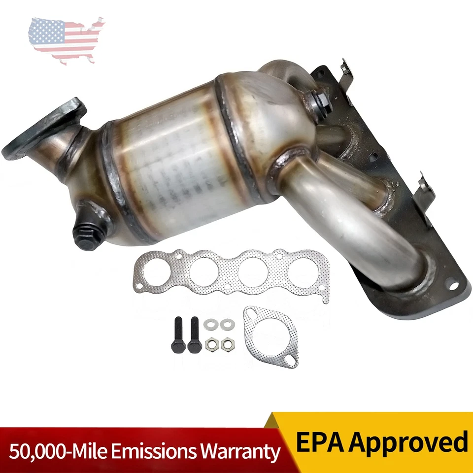 Exhaust Catalytic Converters For 2011-2016 Hyundai Elantra 1.8L 2014-2020 2.0L Foto 1 de 4