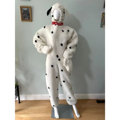 Disfraz De Colección Años 90 101/102 Dálmatas Adulto Perro Juegos con disfraces Traje Peludo Talla S Foto 1 de 4