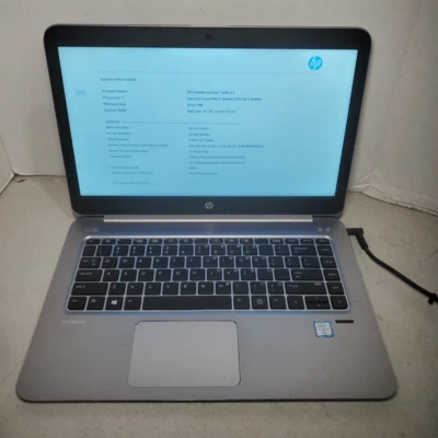 HP EliteBook Folio 1040 G3 14" i7-6600U 2.6GHz 8GB RAM Sin SSD/OS! BIOS PW! #69 Foto 1 de 4