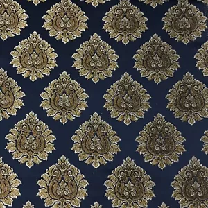 Premium Damask Motif Jacquard, 54" Wide, for Upholstery Curtain Craft, by Yard - Picture 1 of 8