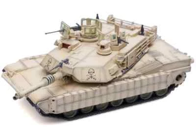 M1A2 M1A Abrams TUSK I US Army 3rd Armored Cav Rgt Iraq, 2011  1/72 Scale Model - Image 1 of 4