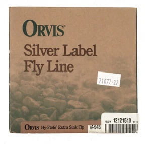 NEW Orvis Silver Label Fly Line!  WF-10-F/S   Hy Flote Extra Sink Tip  Yellow - Picture 1 of 3