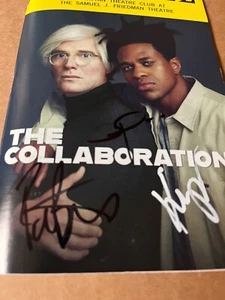 The Collaboration Signed Autographed Broadway Playbill Paul Bettany Jeremy Pope - Imagen 1 de 6