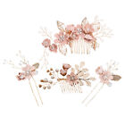 Bridal Bridesmaid Wedding Filigree Side Hair Comb Hairpin Party Hair Jewelry