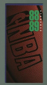 1988 - 23 PAGE VINTAGE PRINT AD/INSERT - 1988/89 NBA SCHEDULE  POCKET SIZE - Picture 1 of 2