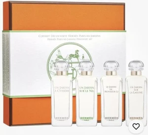 Hermes Miniature Coffret Set Parfums-Jardins Discovery Set HOT 🔥 NIB Free Ship - Picture 1 of 6