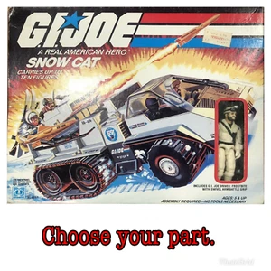 G.I. Joe ARAH Snow Cat 1987 Piezas Tú Eliges Restauración Reparación LEER Descripción - Imagen 1 de 110