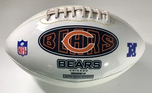 Chicago Bears Football weißes Panel Autogrammball NFL NEU - Bild 1 von 12