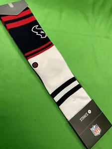 Calcetines de tripulación de la NFL Houston Texans Stance Sideline nuevos con etiquetas - Imagen 1 de 3