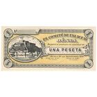 [#190072] Banknote, Spain, 1 Peseta, Denia, 1936, 1936, Unc(65-70)
