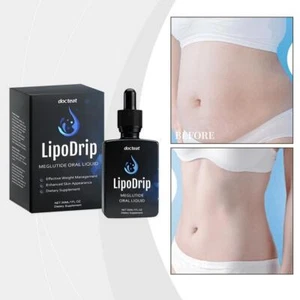 LipoDrip Meglutide Slimming Drops Oral Liquid for Fat Burning and Weight Loss - Picture 1 of 18