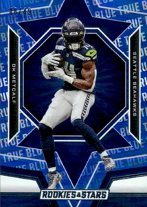 2023 Rookies & Stars True Blue #91 DK Metcalf SEAHAWKS /49 - Picture 1 of 2