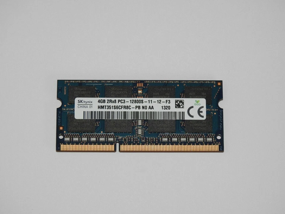 HYNIX RAM 4GB 2Rx8 PC3-12800S DDR3 HMT351S6CFR8A-PB N0 AA SO-DIMM 1600Mhz  - Immagine 1 di 1