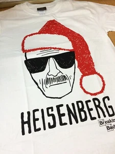 Heisenberg Breaking Bad Christmas Official T-Shirt Small, Medium, XL New - Picture 1 of 3