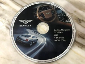 2004 2005 2006 BENTLEY CONTINENTAL GT NAVIGATION CD COVERS MIDWEST OHIO VALLEY🟠 - Picture 1 of 12