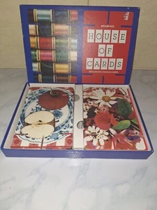 House Of Cards Game Designed By Charles Eames Medium-Sized Cards 4 1/2"x7" - Picture 1 of 5
