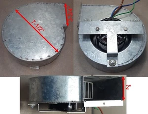 Motor de rodamiento de bolas Kooltronic CentrifugalBlower 115V Mod JB2C037N #KV10367,1/60HP - Imagen 1 de 8