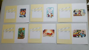 (Lot 577a) 1996 Japan Disney Store - Set of 6 TELECA Phone Cards - Picture 1 of 10