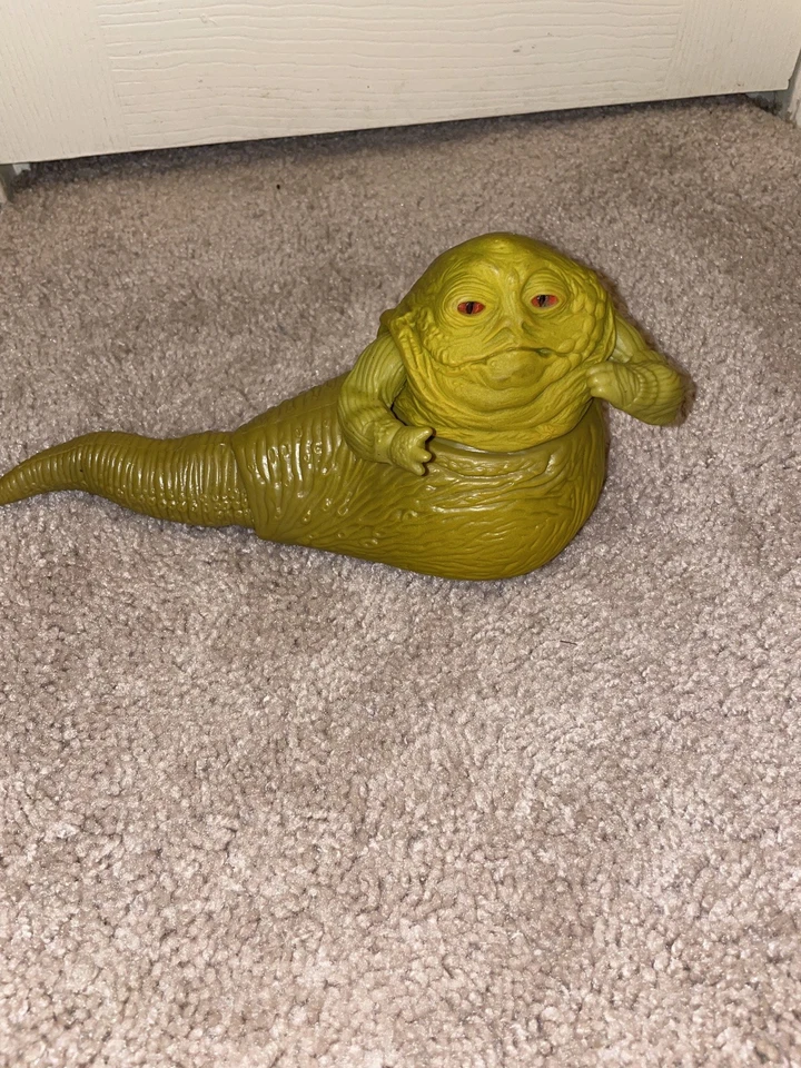 复古 1983 年星球大战 Jabba The Hutt 可移动可动人偶 — 第 1/4 张图片