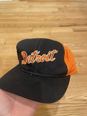 Gorra SnapBack Vintage Años 90 MLB Starter Detroit Tigers Foto 1 de 4