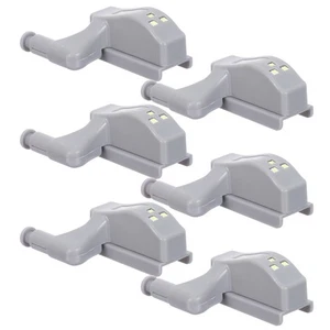  6 Pcs Cabinet Hinge Light Led Lights for Cabinets Closet Lighting - Picture 1 of 9