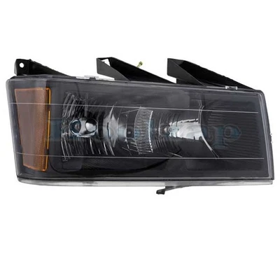 For 2004-2012 Canyon Front Right Headlight Amber, Black, Clear Plastic V Foto 1 de 4