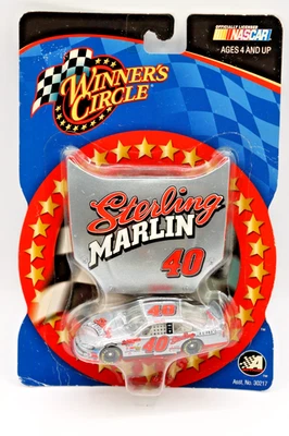 NASCAR Sterling Marlin #40 Winner's Circle 2002 Die-Cast 1/64 Capucha Magnética Foto 1 de 4