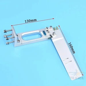 Timón de aluminio para barco de radiocontrol de 127x160 mm con doble pastilla de agua y protección contra contragolpes - Imagen 1 de 6