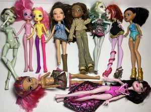 Konvolut 10 Puppen Vintage Bratz, Monster High, My Little Pony Reitsport Mädchen �� - Bild 1 von 13