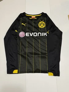 Borussia Dortmund Puma Goalkeeper Football Shirt Soccer Jersey #21 Size youth L - Picture 1 of 8