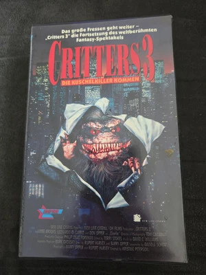 VHS Rarität: CRITTERS 3 - DIE KUSCHELKILLER KOMMEN (1991)  Großbox  - Bild 1 von 2