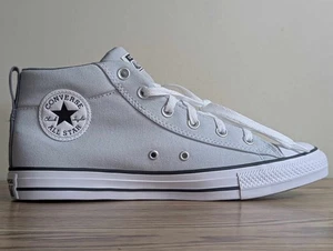 Converse Ctas Malden Mid Sneakers Men's Shoes Gray Canvas A03453F Size 9 New - Picture 1 of 20