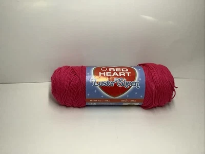 Hilo deportivo corazón rojo rosa caliente  Foto 1 de 3