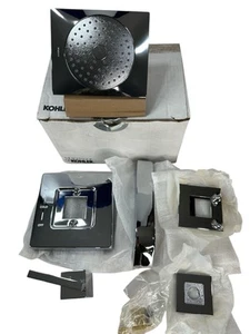 KOHLER K-T14670-4-CP Loure Rite-Temp Shower Trim Polished Chrome OPEN BOX - READ - Picture 1 of 11