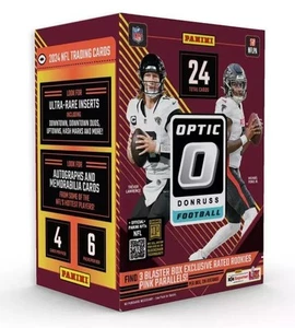 NEW! 2024 Panini Donruss OPTIC NFL Football Trading Cards BLASTER Box! In Hand! - Picture 1 of 4