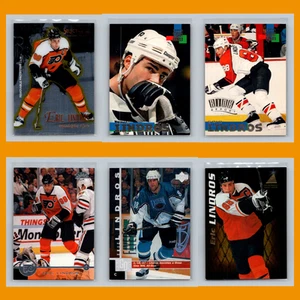 Eric Lindros Lote 6 Tarjetas de Hockey 1995 Selecto Certificado Philadelphia Flyers Conjunto Casi Nuevo - Imagen 1 de 8