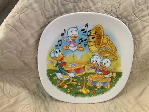 Vintage Walt Disney Donald Duck & Nephews Huey Dewey Louie 7" Plate West Germany - Picture 1 of 2