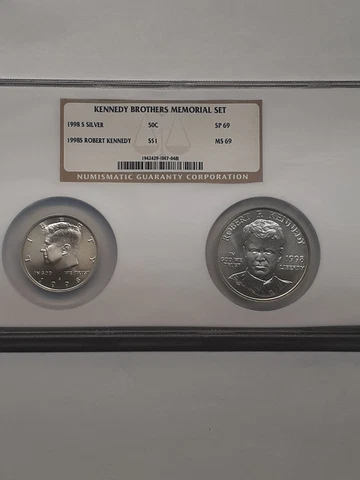 1998 S Kennedy Brothers Memorial Set Sp69 Cover