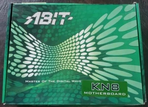 ABIT KN8, Socket 939, AMD Motherboard - Box Open / Motherboard & Contents SEALED - Picture 1 of 6