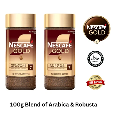 Café instantáneo Nescafé Gold Blend - 100g x 2 | Envío gratuito Foto 1 de 3
