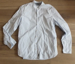 * Marc O'Polo SOFT PEACHED SHAPED FIT Hemd Gr. XXL 45/46 TOP Blau/Weiß gestreift - Bild 1 von 10