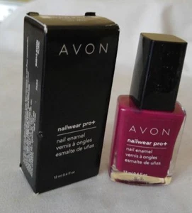 Esmalte de uñas Avon Pro+ esmalte de uñas ropa de uñas baya suave hermoso brillante - Imagen 1 de 1