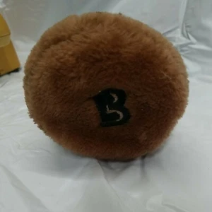 Housse de tête de club de golf sans marque pour 3 bois fausse fourrure marron - Photo 1/2