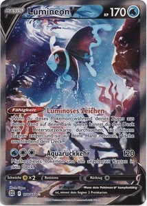 Pokémon Lumineon V Alternative Art Strahlende Sterne 156/172 Near Mint Deutsch - Picture 1 of 1