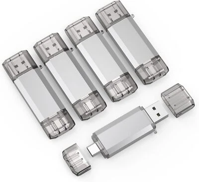 Lote de 1/10 unidades flash OTG doble tipo C USB 3.0 de alta velocidad Kootion 32 GB 64 GB 128 GB 1/10x Foto 1 de 4