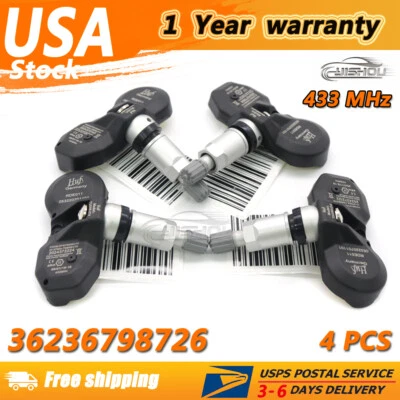 New 36236798726 Tire Pressure Sensor TPMS For BMW 328i 528i 535i Mini Cooper - Image 1 of 4