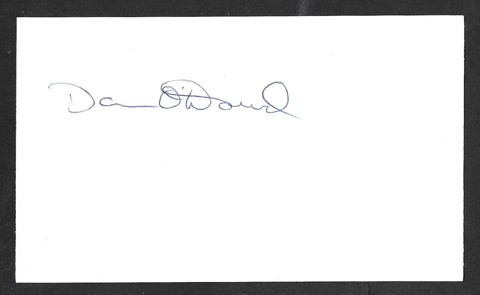 Dan O'Dowd ( GM 1999-2014 ) COLORADO ROCKIES SIGNED AUTOGRAPH AUTO 3x5 INDEX COA - Image 1 of 1