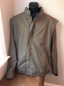 Footjoy FJ Dryjoys Full Zip Jacket XXL Olive Green Golf Wind Water - Picture 1 of 4